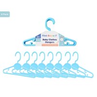 FS732: 8 Blue Baby Clothes Hangers